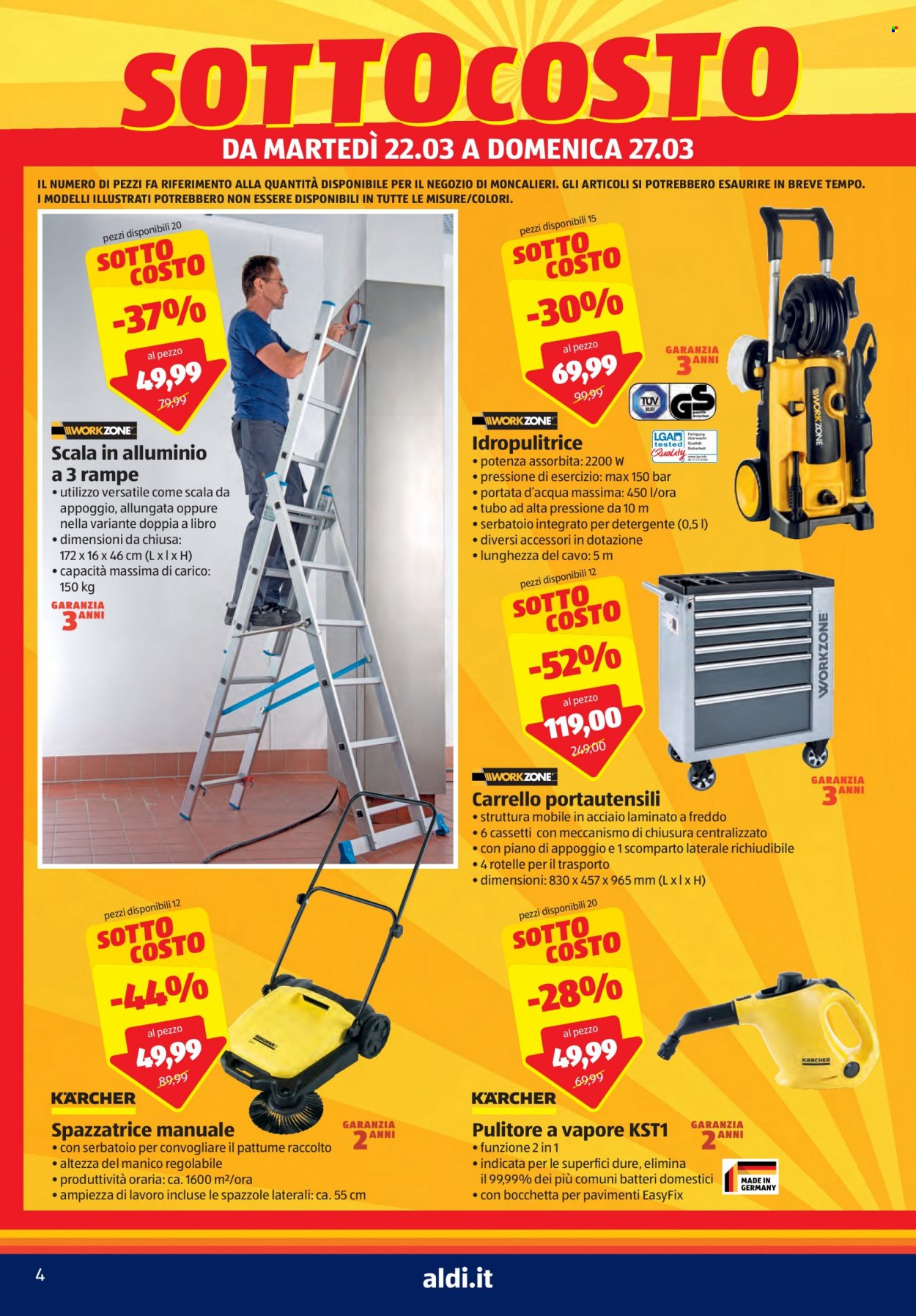Volantino Aldi - 22/3/2022 - 27/3/2022. Pagina 4