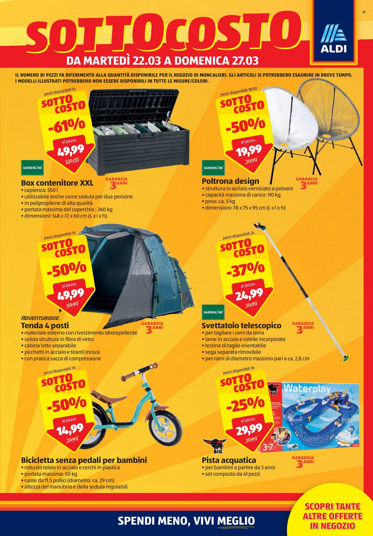 Volantino Aldi - 22/3/2022 - 27/3/2022. Pagina 5