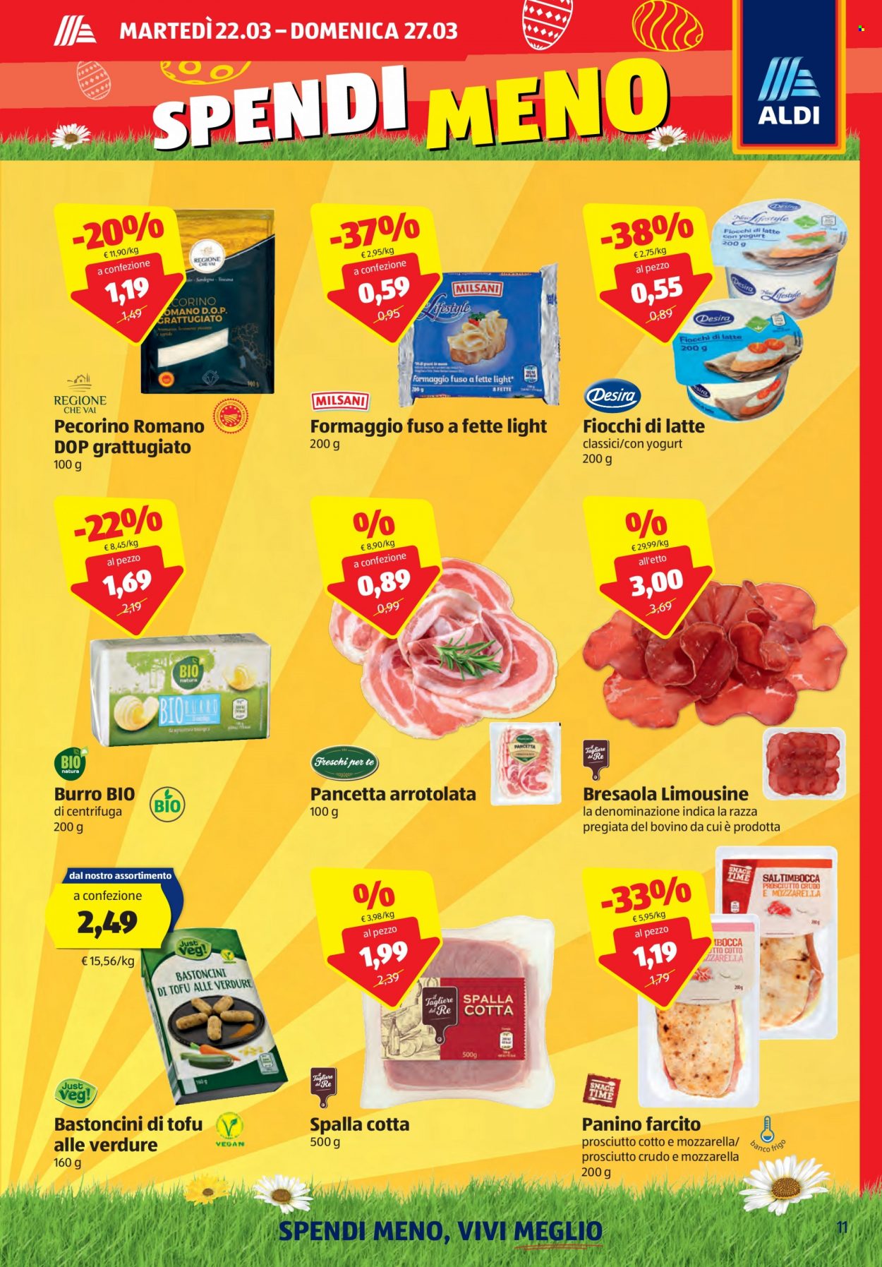 Volantino Aldi - 22/3/2022 - 27/3/2022. Pagina 11