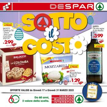 Volantino Despar - 17/3/2022 - 31/3/2022.