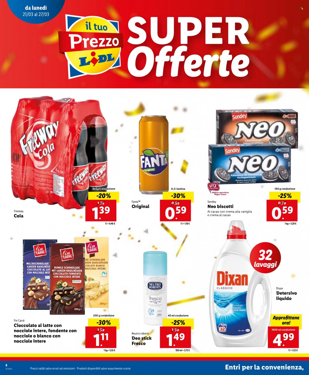 Volantino Lidl - 21/3/2022 - 27/3/2022. Pagina 8