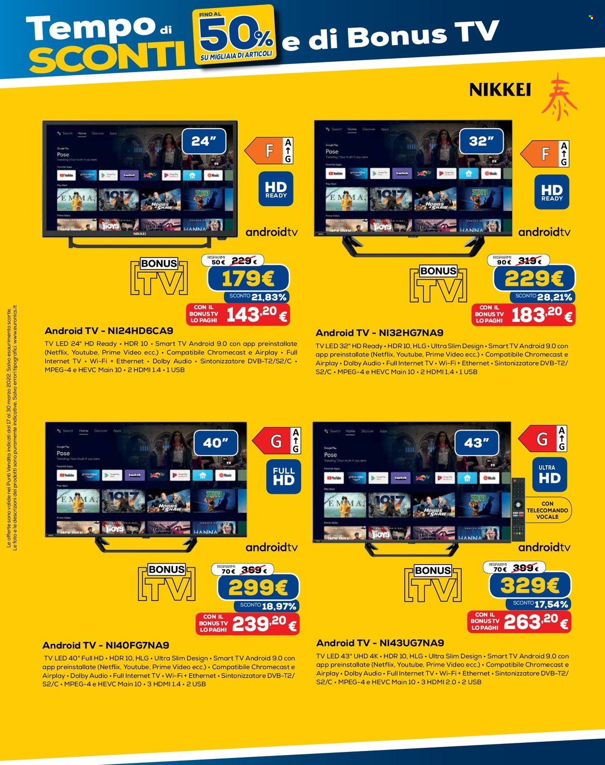 Volantino Euronics - 17/3/2022 - 30/3/2022. Pagina 8
