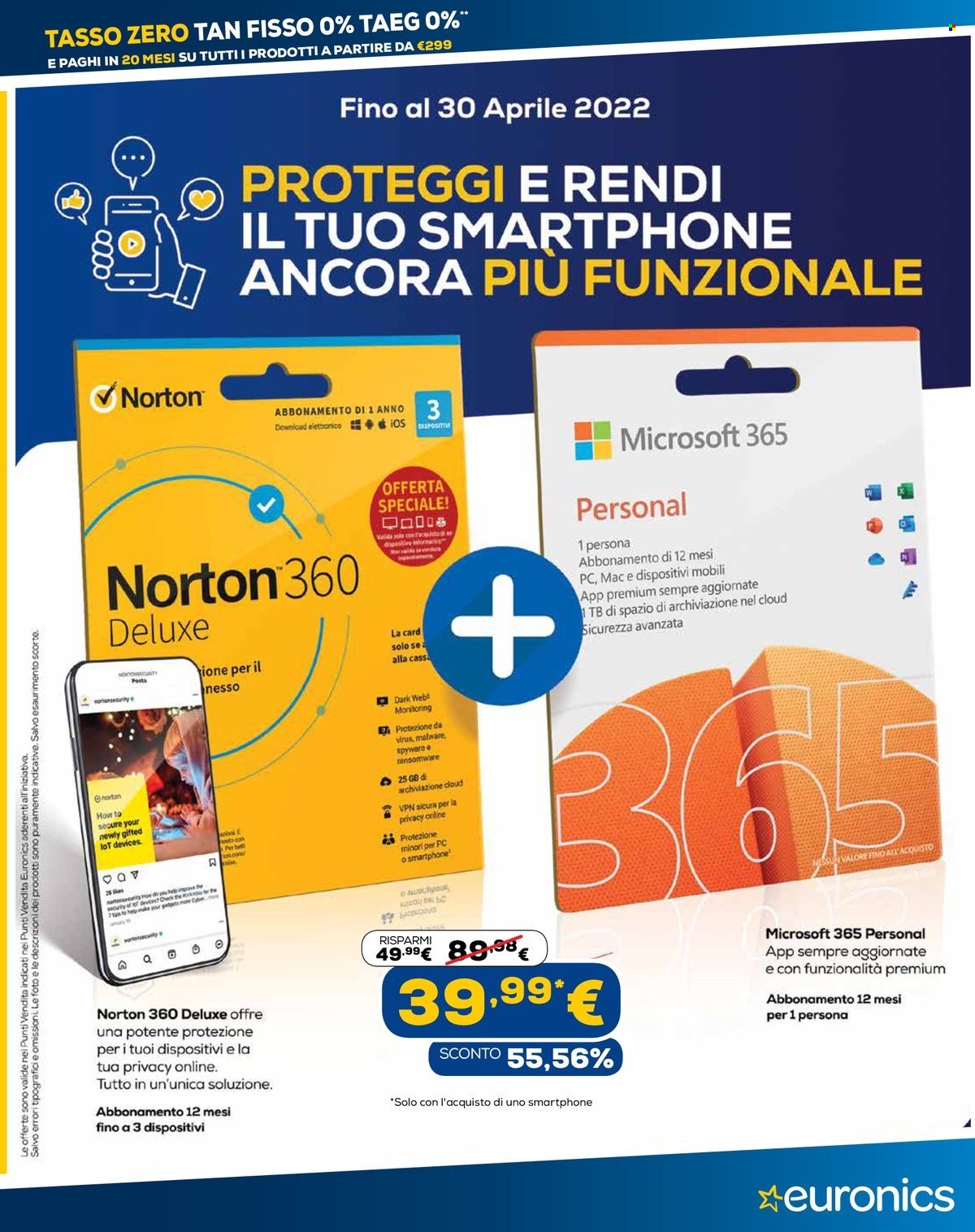 Volantino Euronics - 17/3/2022 - 30/3/2022. Pagina 15