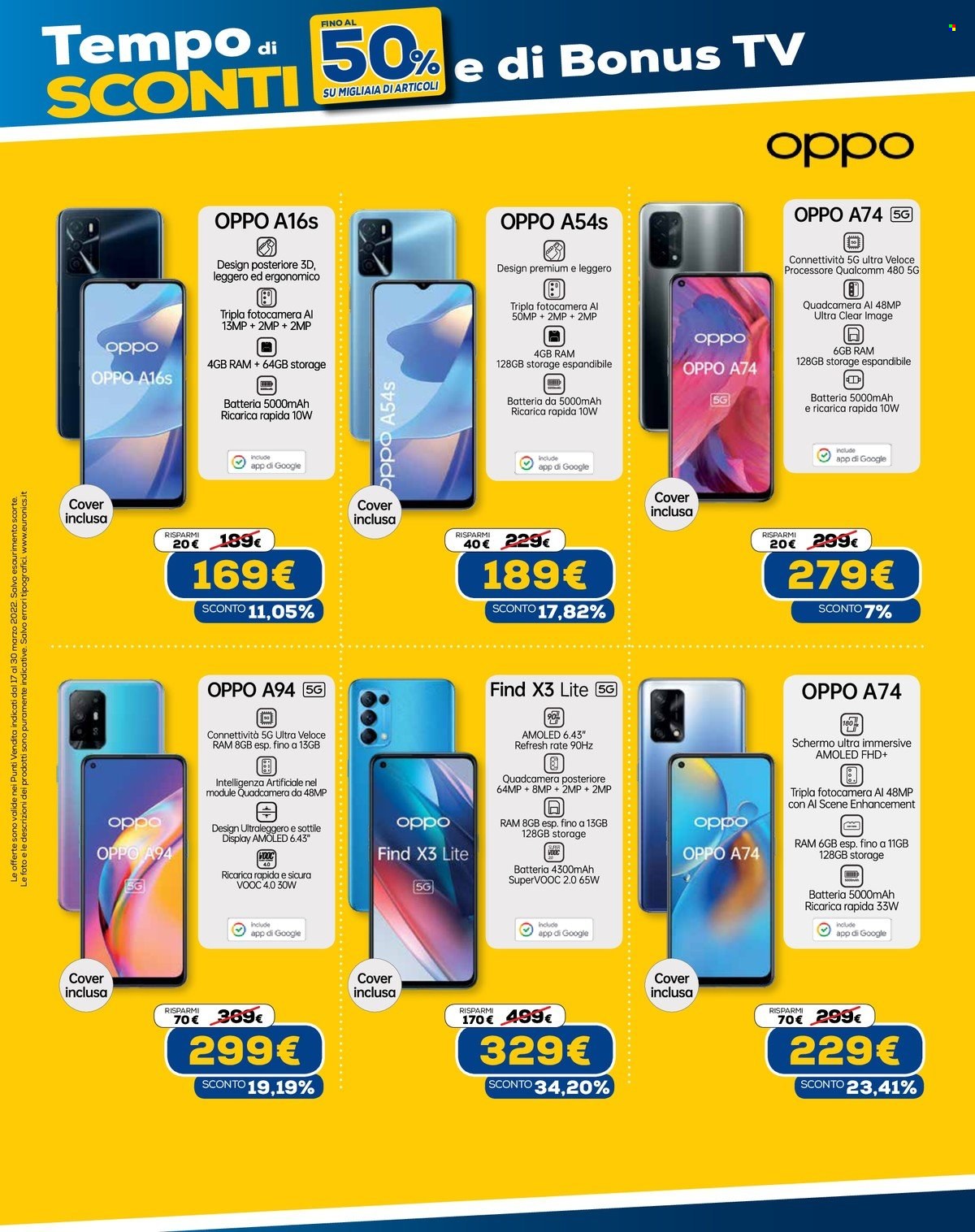 Volantino Euronics - 17/3/2022 - 30/3/2022. Pagina 18