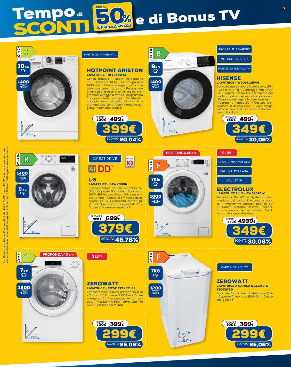 Volantino Euronics - 17/3/2022 - 30/3/2022. Pagina 24