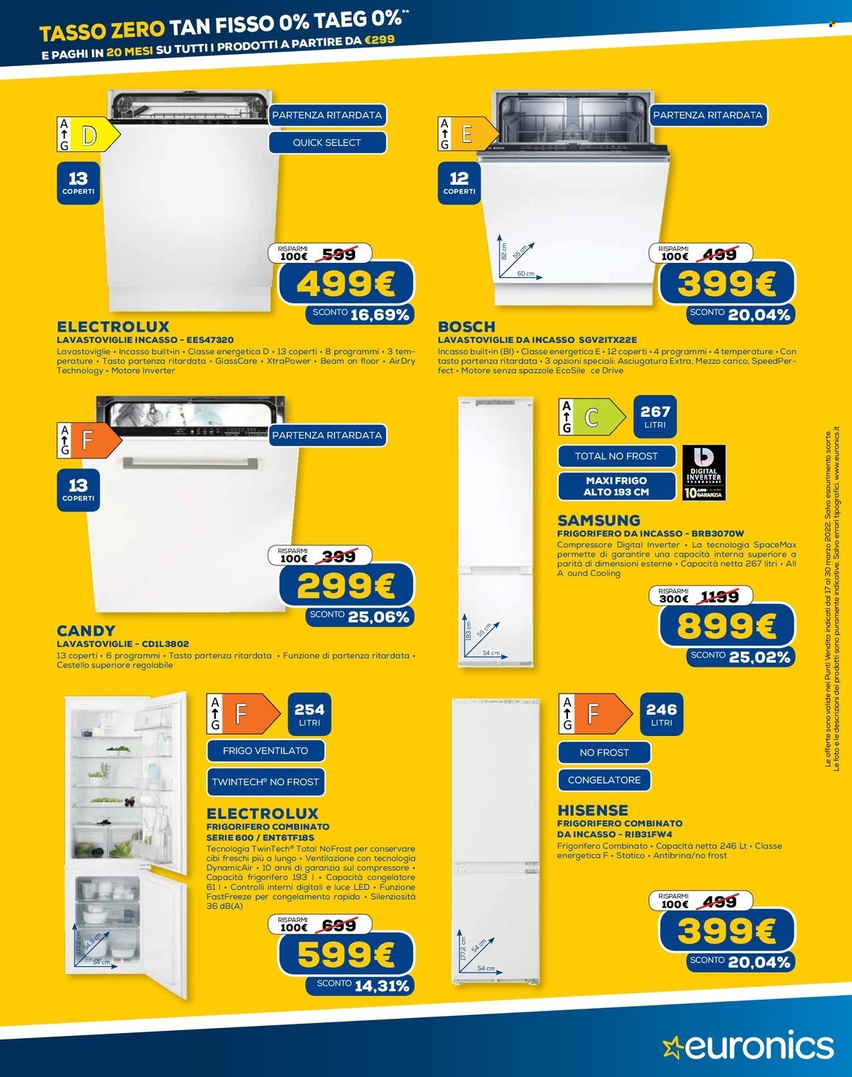 Volantino Euronics - 17/3/2022 - 30/3/2022. Pagina 30