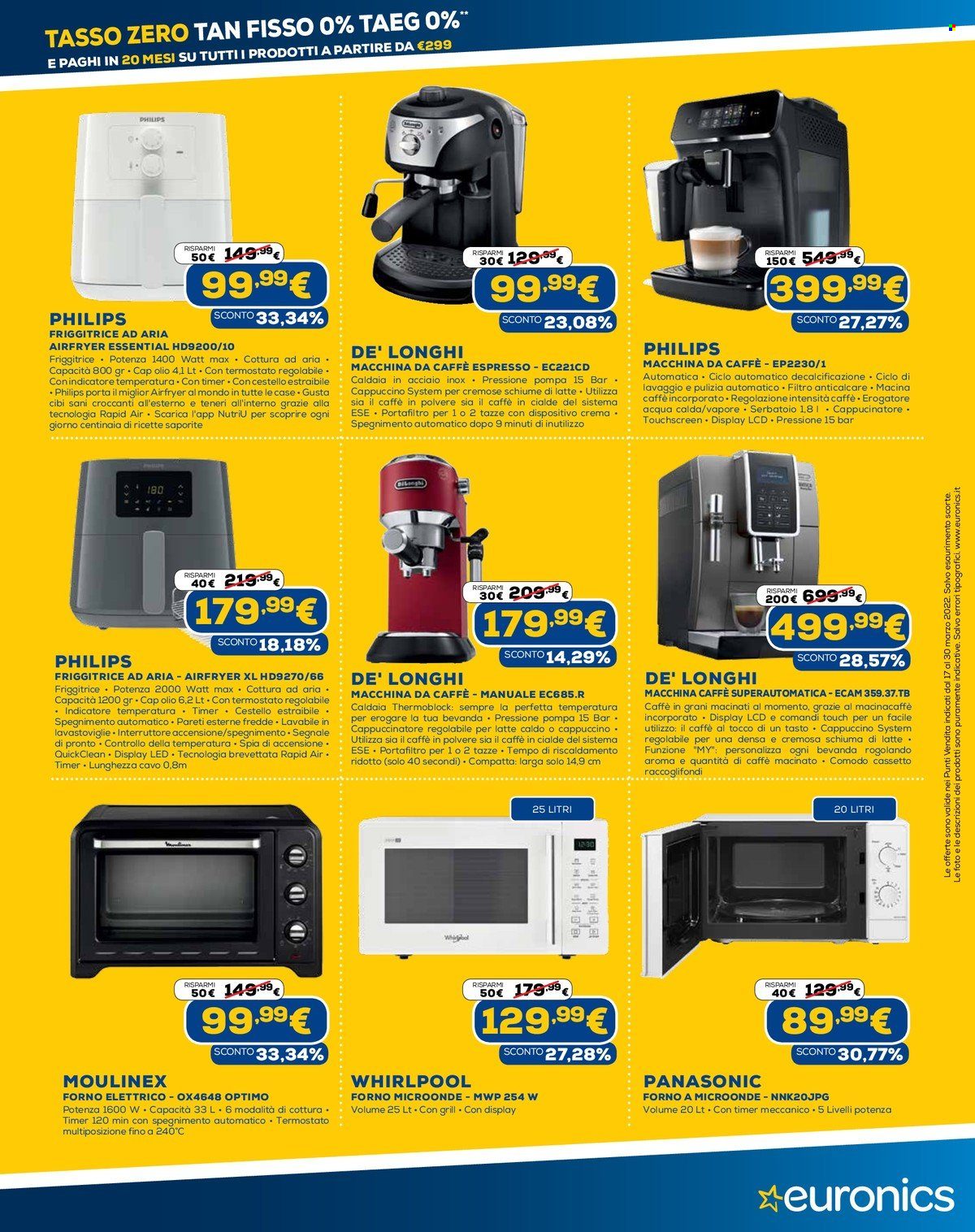 Volantino Euronics - 17/3/2022 - 30/3/2022. Pagina 36