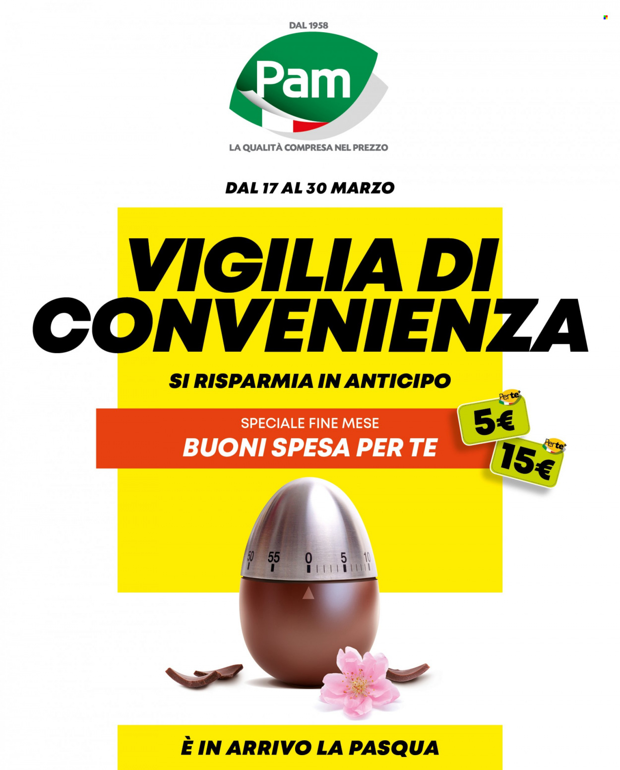 Volantino Pam Panorama - 17/3/2022 - 30/3/2022. Pagina 1