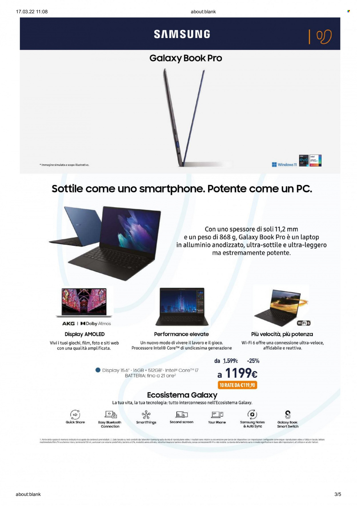 Volantino Unieuro - 14/3/2022 - 28/3/2022. Pagina 3