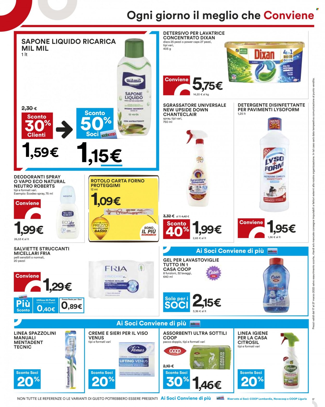 Leták Coop - 17.3.2022 - 27.3.2022. Strana 17