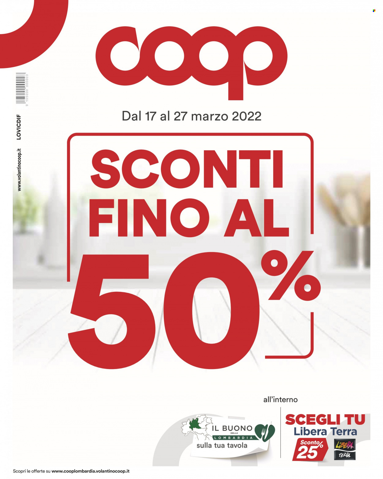 Leták Coop - 17.3.2022 - 27.3.2022. Strana 1