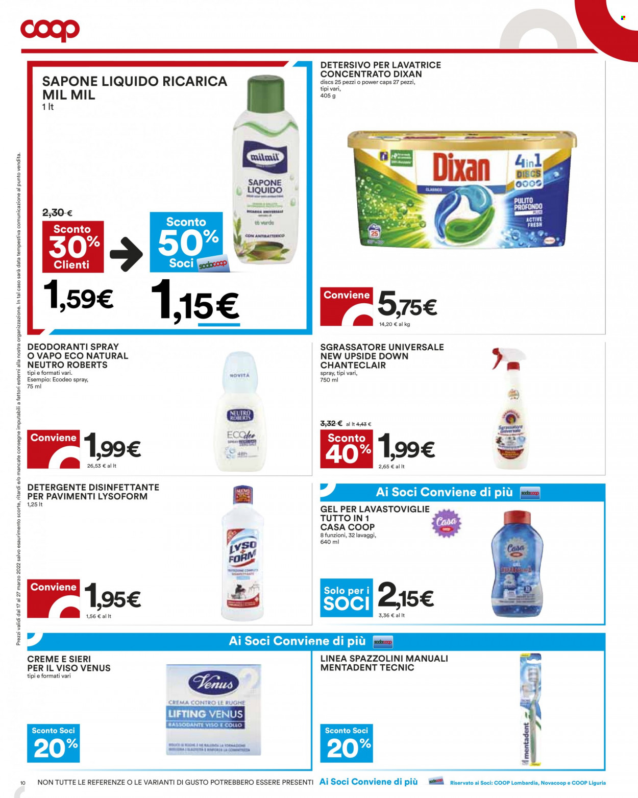 Leták Coop - 17.3.2022 - 27.3.2022. Strana 10