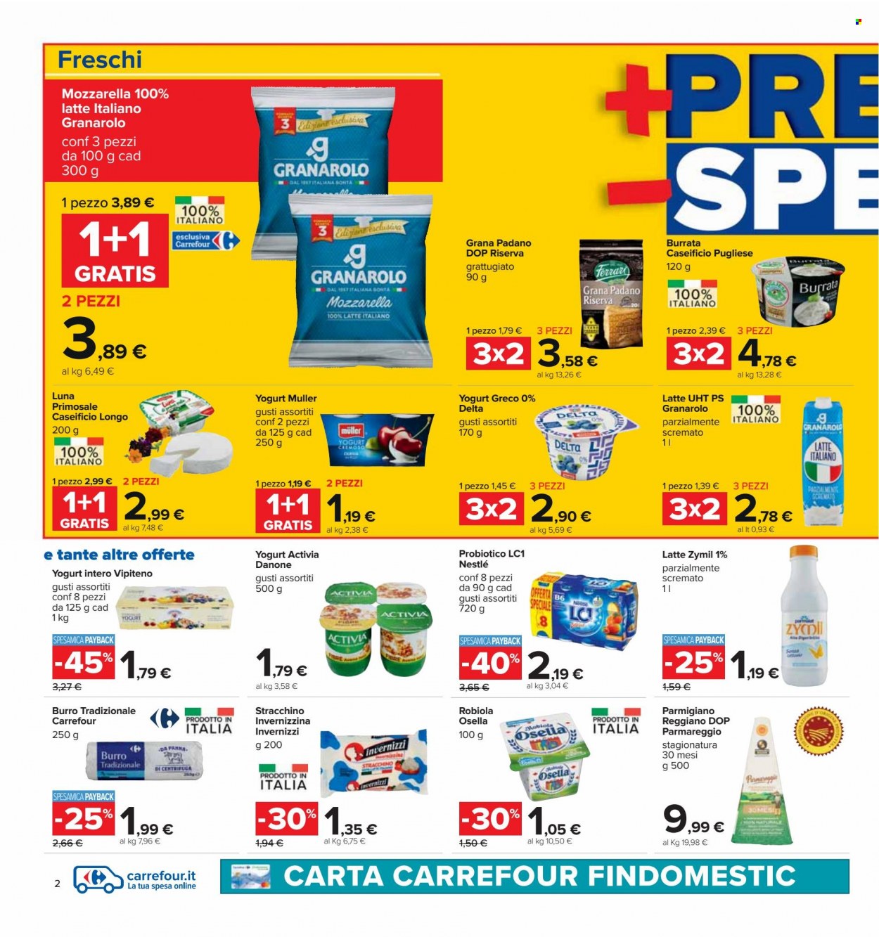 Volantino Carrefour - 21/3/2022 - 3/4/2022. Pagina 2