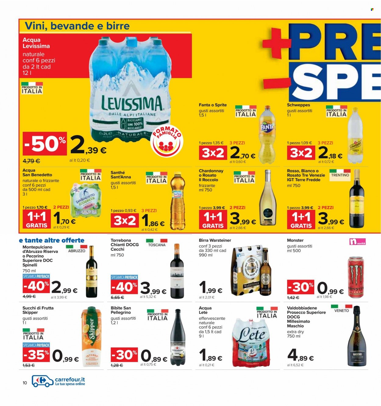 Volantino Carrefour - 21/3/2022 - 3/4/2022. Pagina 10