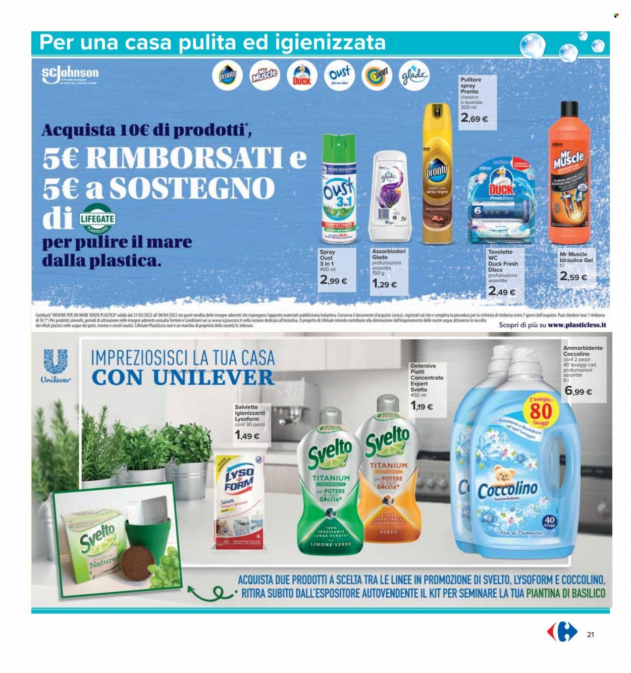 Volantino Carrefour - 21/3/2022 - 3/4/2022. Pagina 21