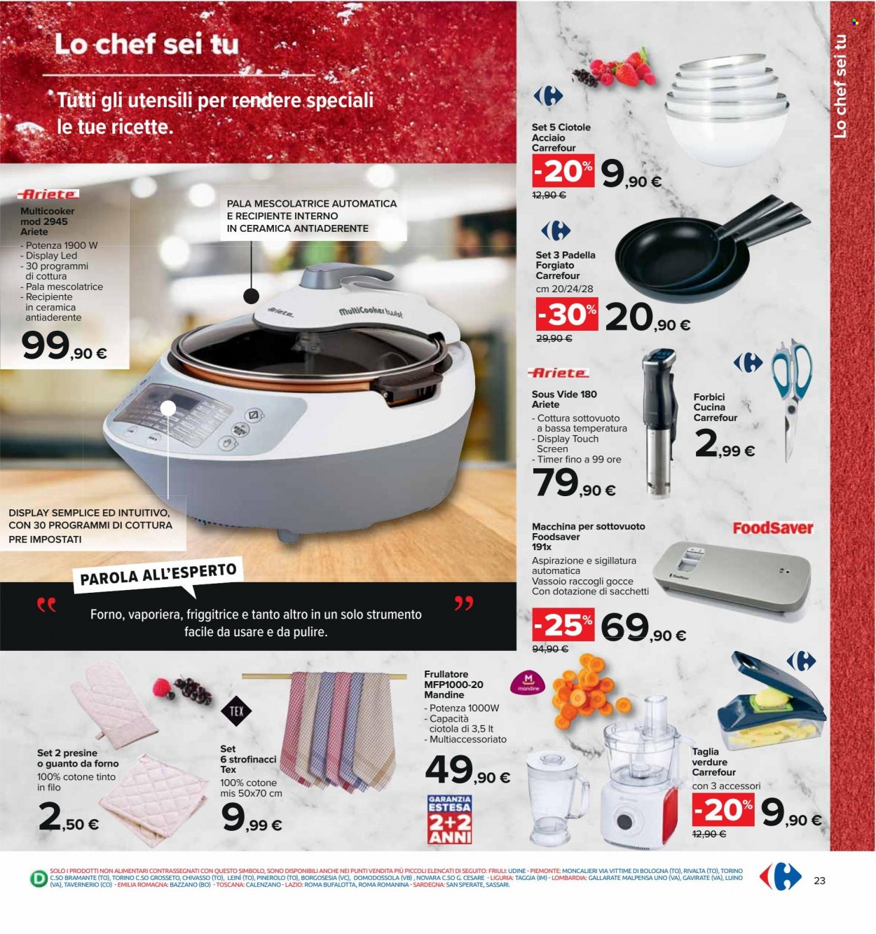 Volantino Carrefour - 21/3/2022 - 3/4/2022. Pagina 23