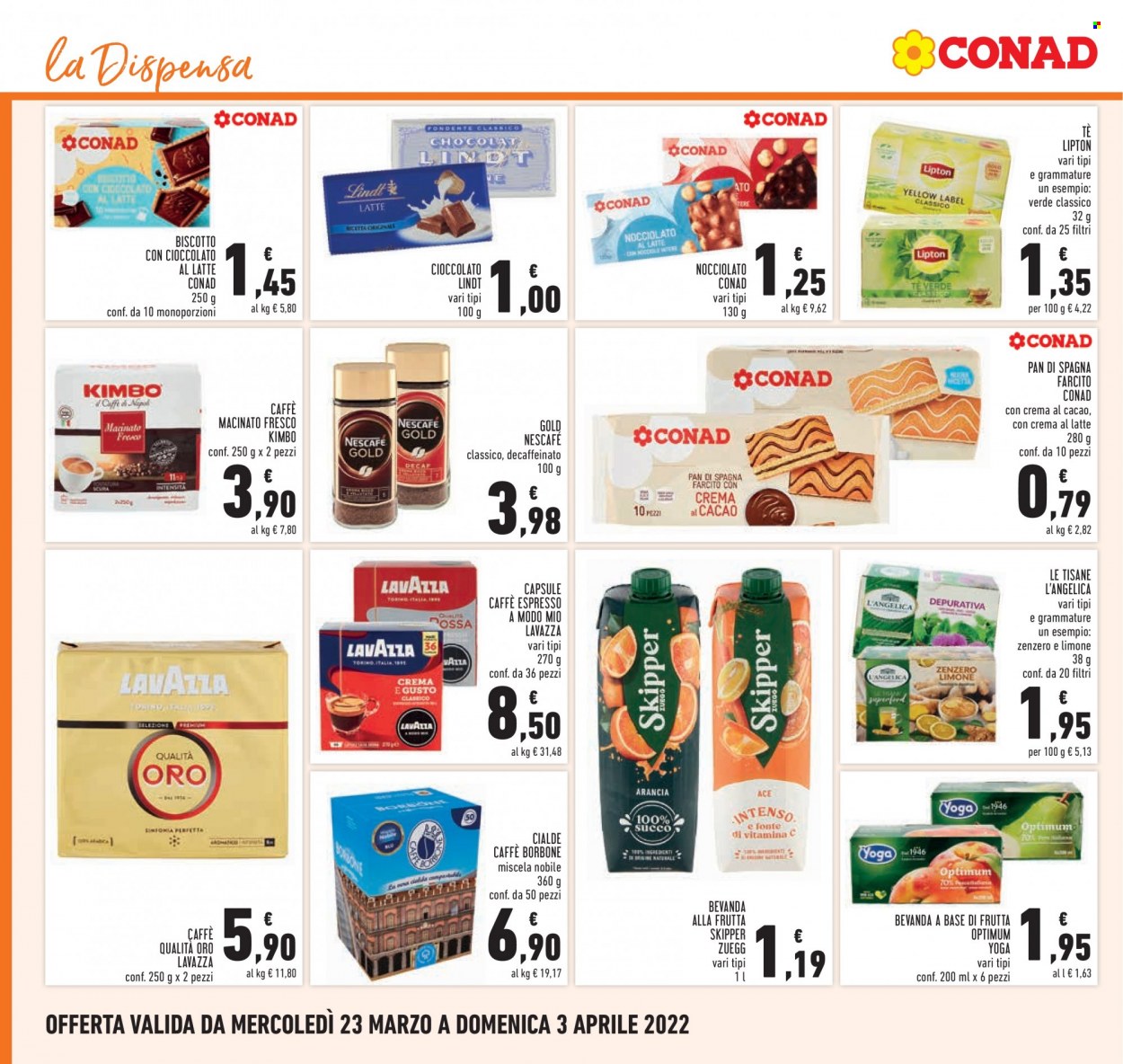 Volantino Conad - 23/3/2022 - 3/4/2022. Pagina 22