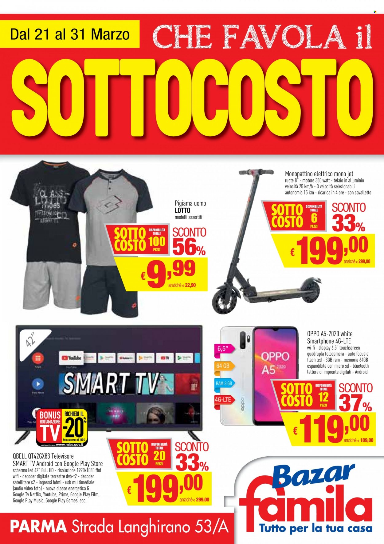 Volantino Famila - 21/3/2022 - 31/3/2022. Pagina 1