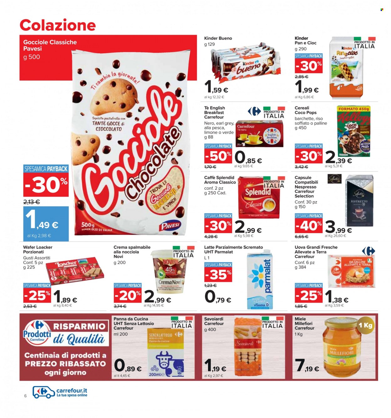 Volantino Carrefour - 21/3/2022 - 3/4/2022. Pagina 6