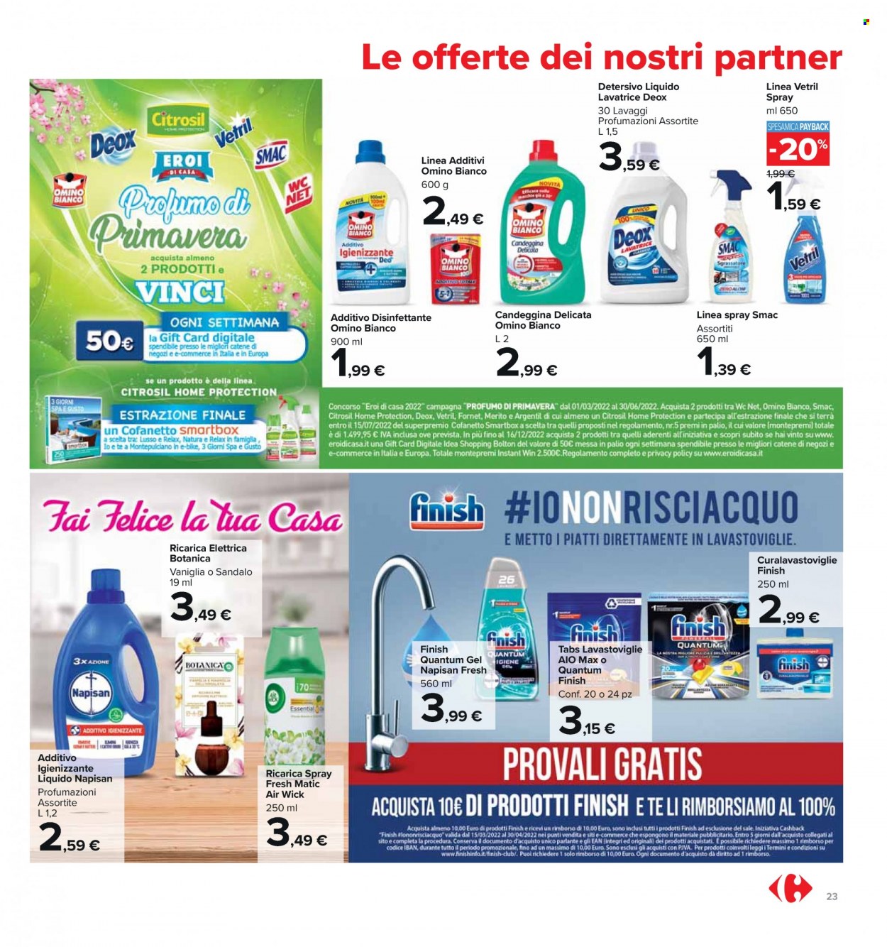 Leták Carrefour - 21.3.2022 - 3.4.2022. Strana 23