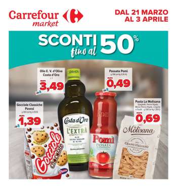 Volantino Carrefour - 21/3/2022 - 3/4/2022.
