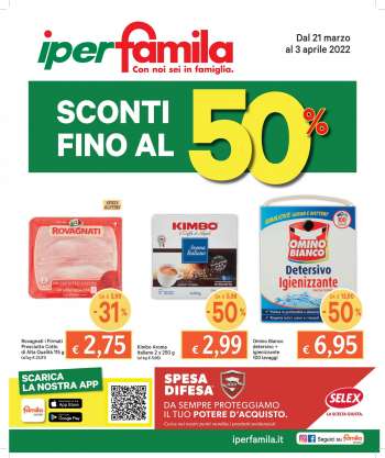 Volantino Famila - 21/3/2022 - 3/4/2022.