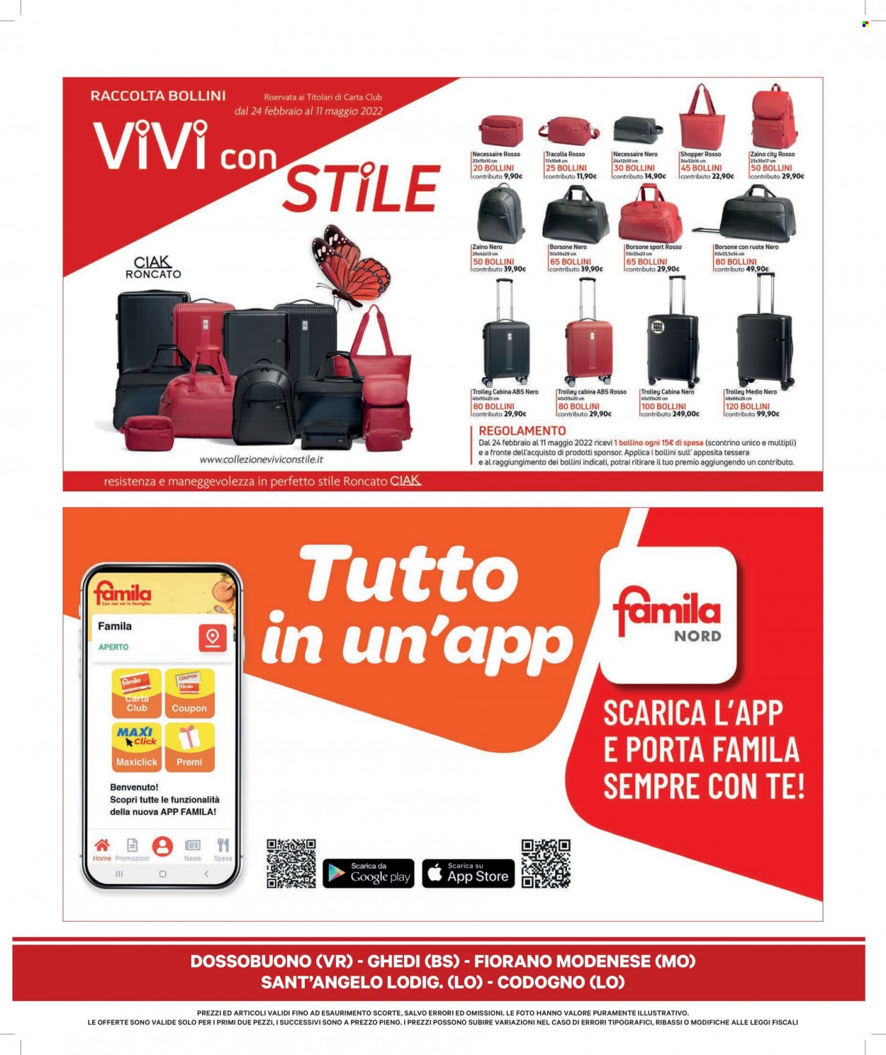 Volantino Famila - 21/3/2022 - 3/4/2022. Pagina 32