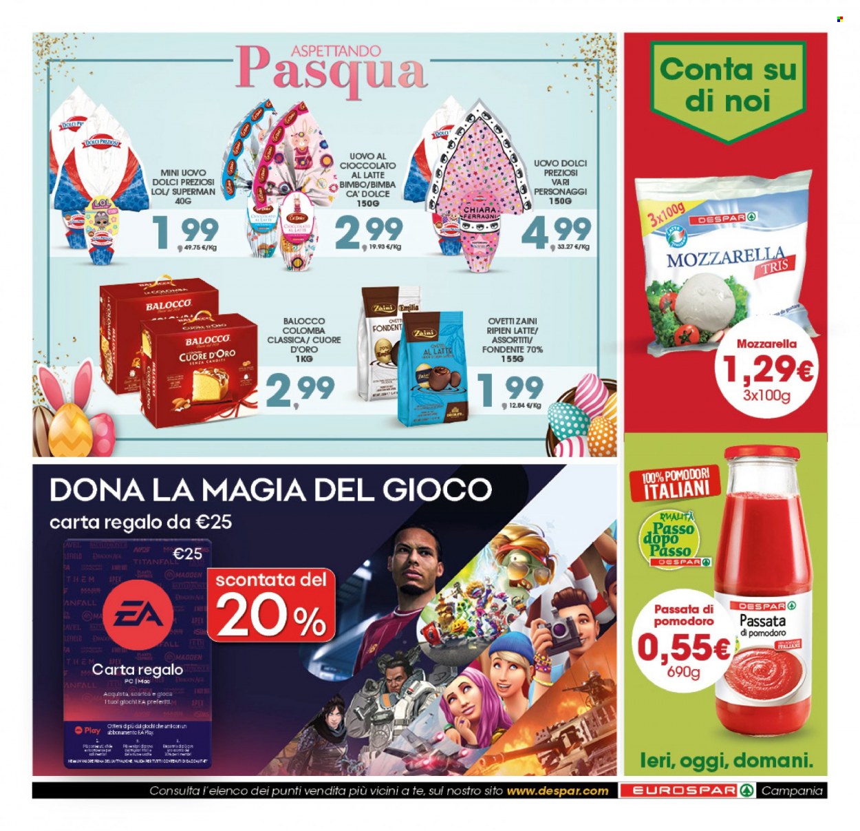 Volantino Eurospar - 21/3/2022 - 30/3/2022. Pagina 24