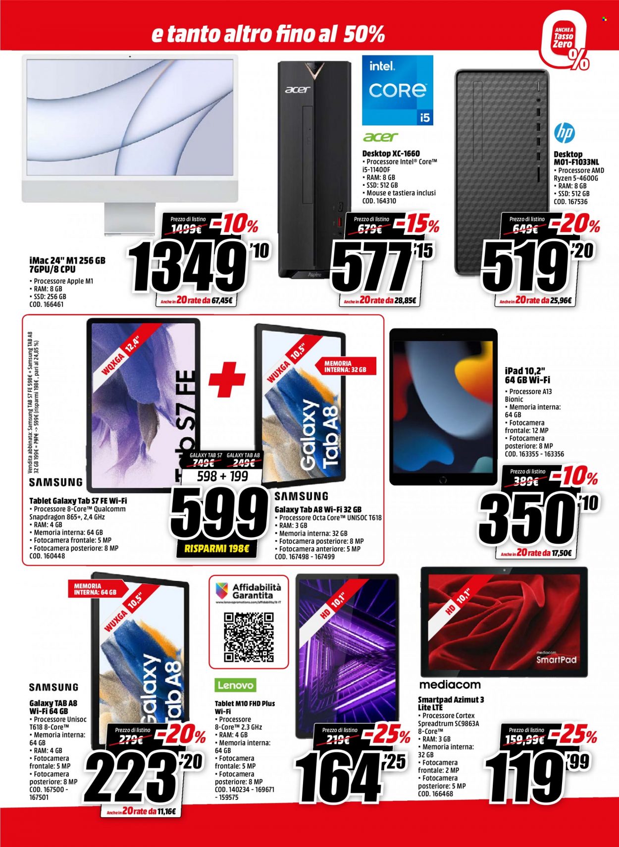 Volantino MediaWorld - 21/3/2022 - 31/3/2022. Pagina 9