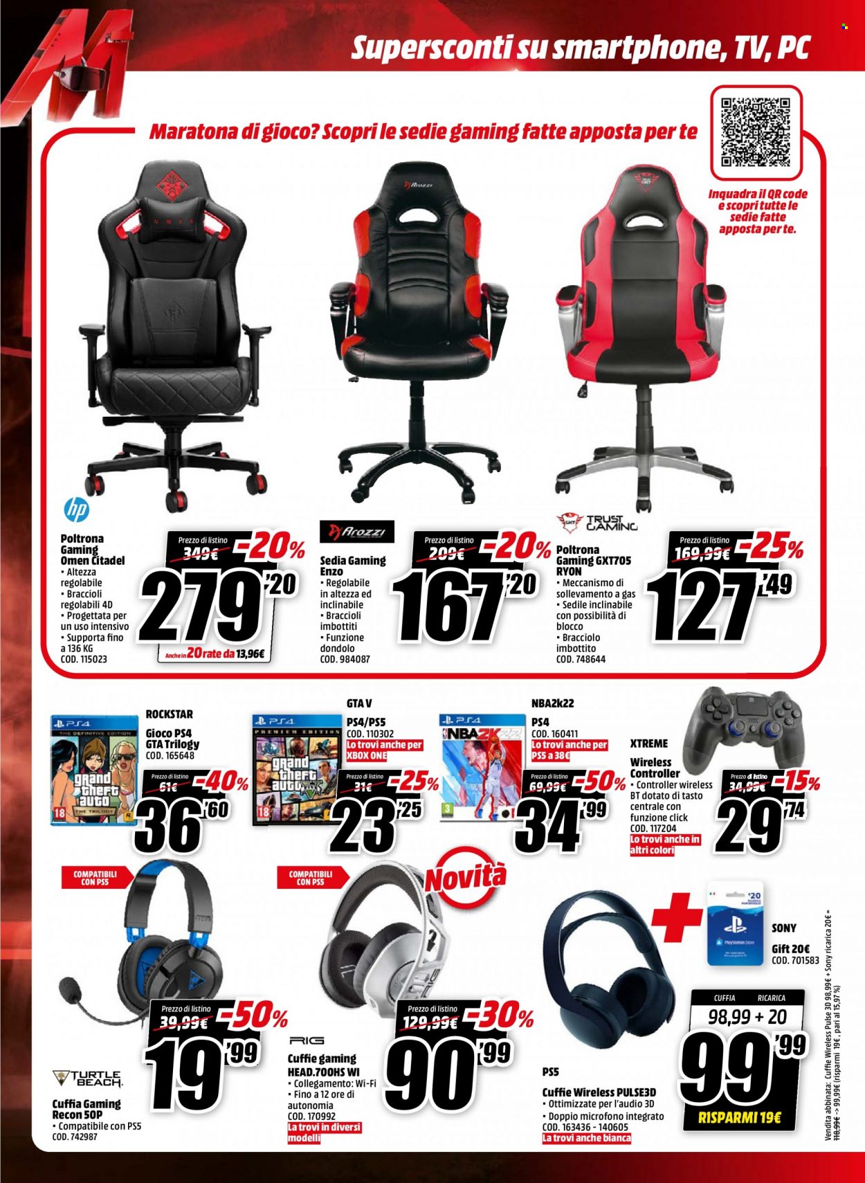 Volantino MediaWorld - 21/3/2022 - 31/3/2022. Pagina 12