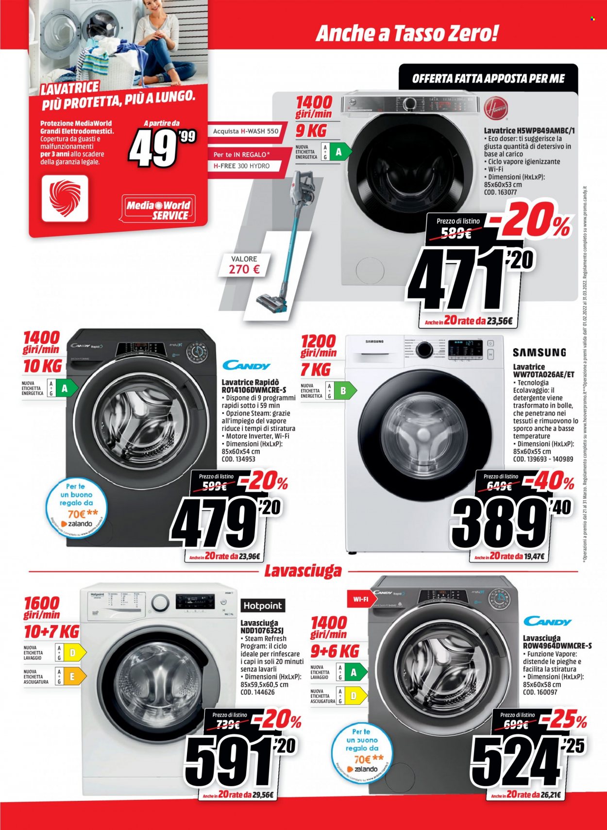 Volantino MediaWorld - 21/3/2022 - 31/3/2022. Pagina 20
