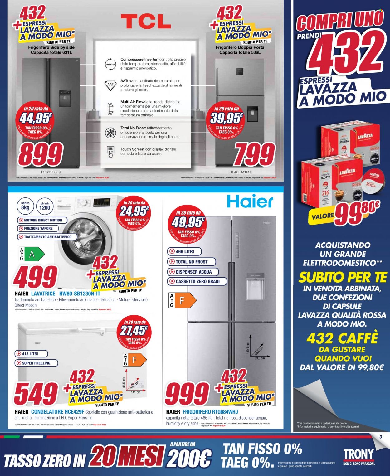 Volantino Trony - 21/3/2022 - 10/4/2022. Pagina 3