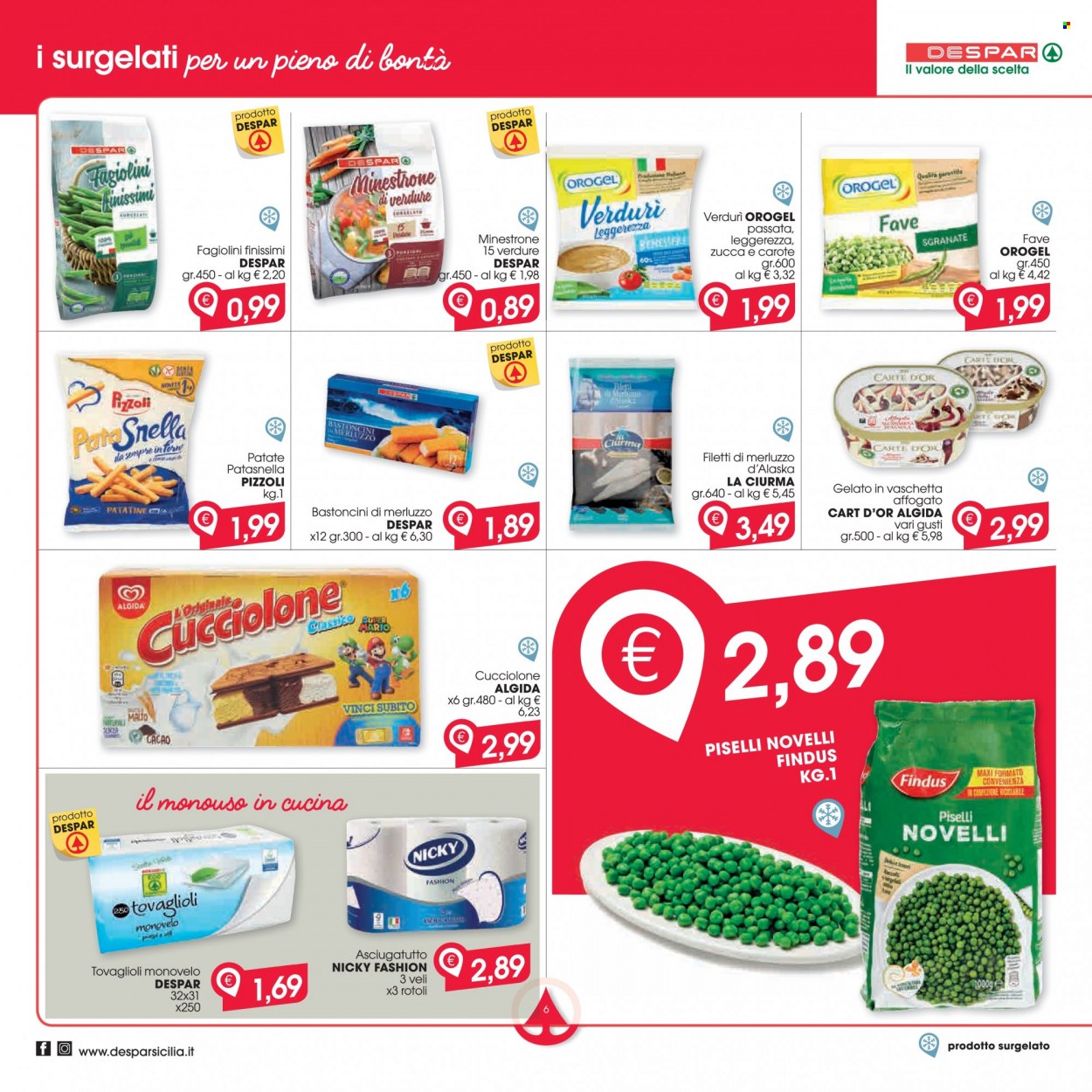 Volantino Despar - 21/3/2022 - 27/3/2022. Pagina 6