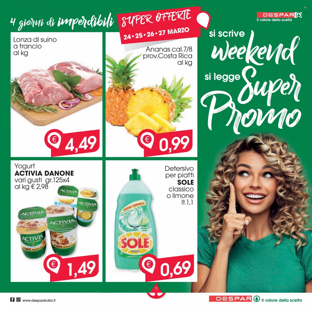 Volantino Despar - 21/3/2022 - 27/3/2022. Pagina 15