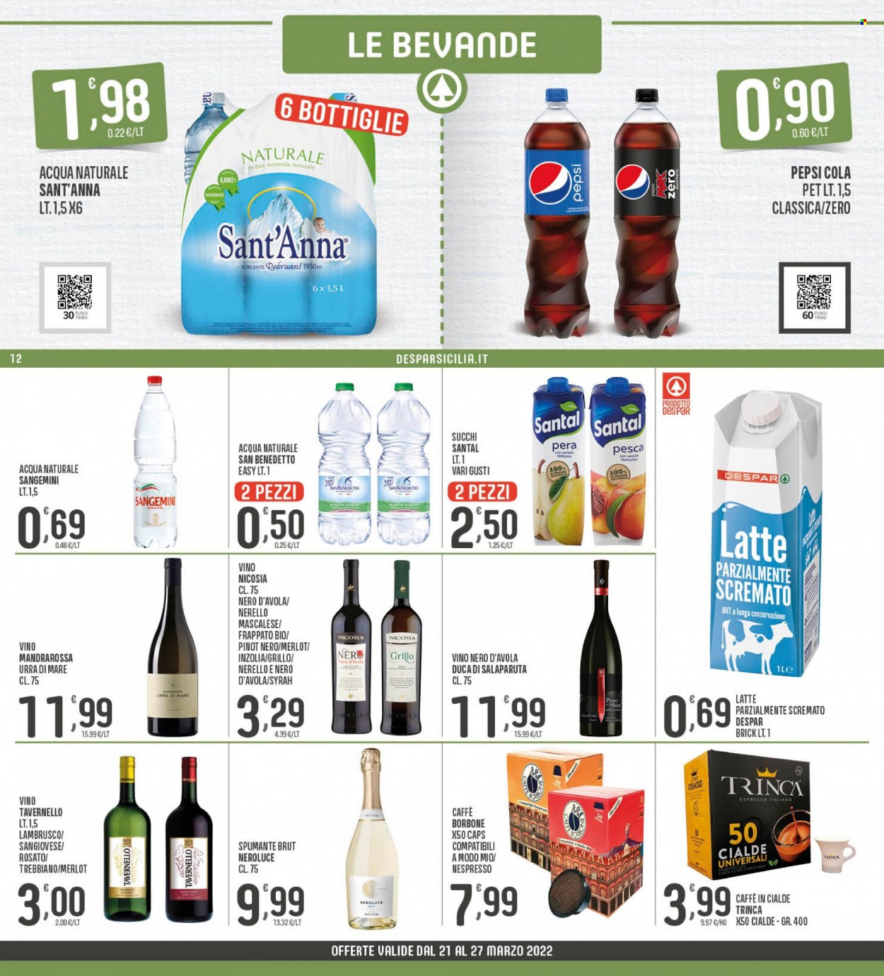 Volantino Eurospar - 21/3/2022 - 27/3/2022. Pagina 12