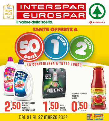 Volantino Interspar - 21/3/2022 - 27/3/2022.