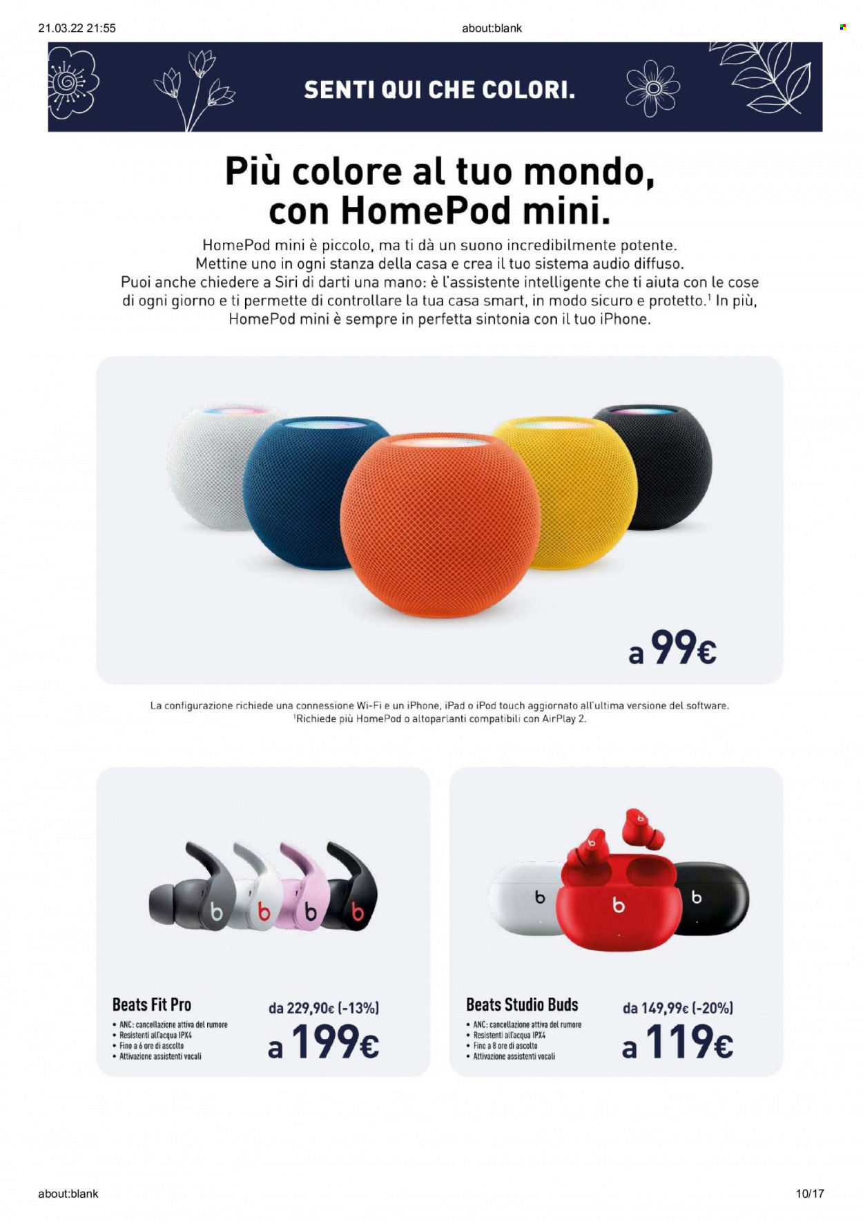 Volantino Unieuro - 21/3/2022 - 27/3/2022. Pagina 10