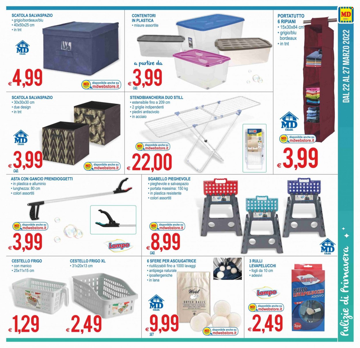 Volantino MD Discount - 22/3/2022 - 27/3/2022. Pagina 13