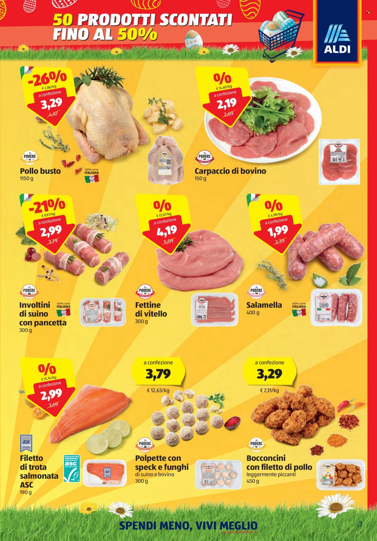 Volantino Aldi - 28/3/2022 - 3/4/2022. Pagina 3