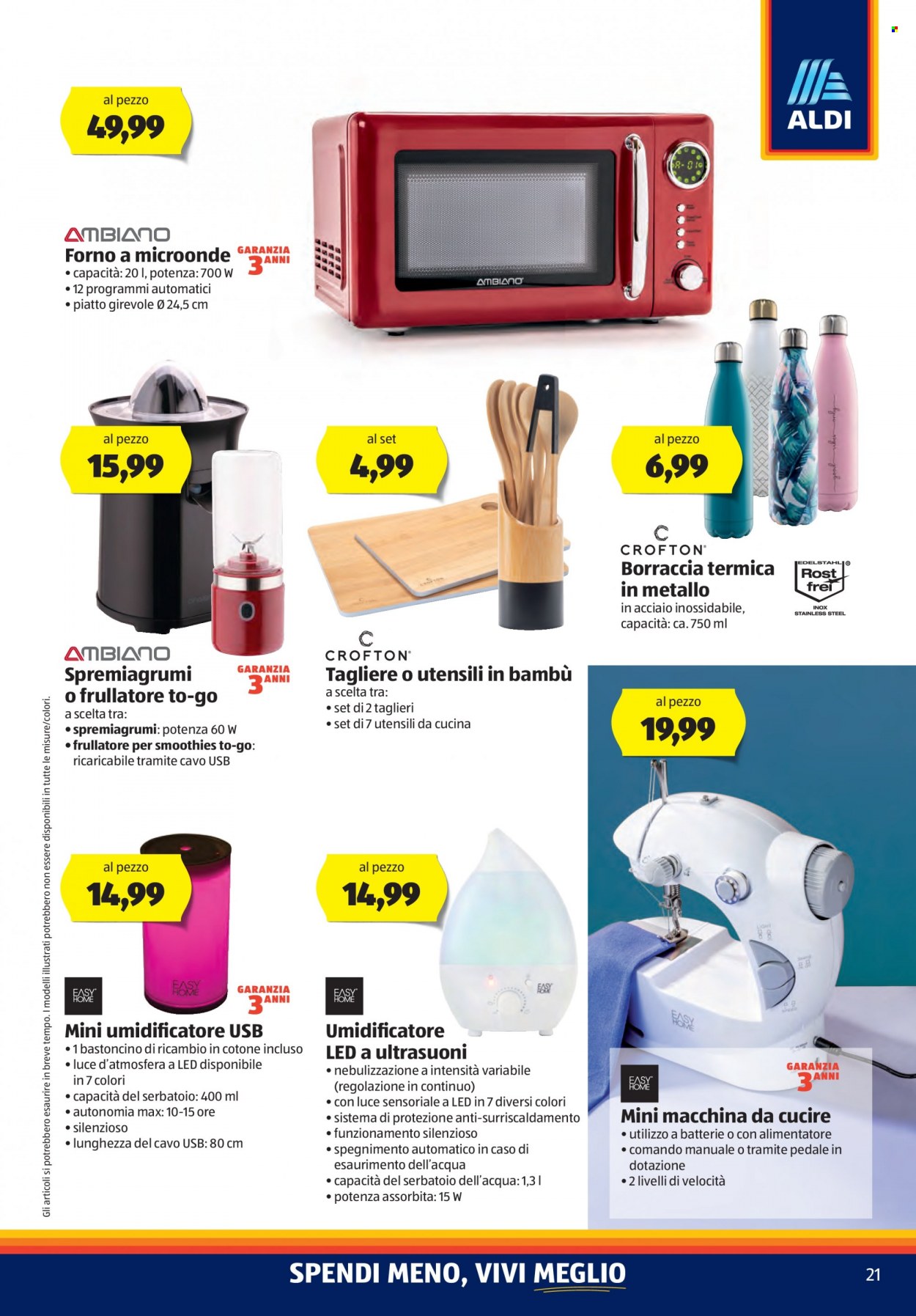 Volantino Aldi - 28/3/2022 - 3/4/2022. Pagina 21
