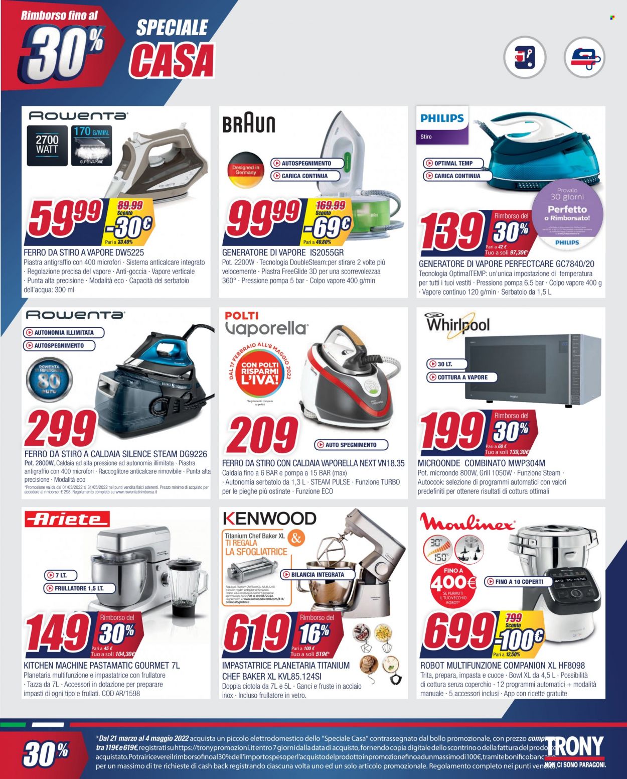 Volantino Trony - 22/3/2022 - 7/4/2022. Pagina 12