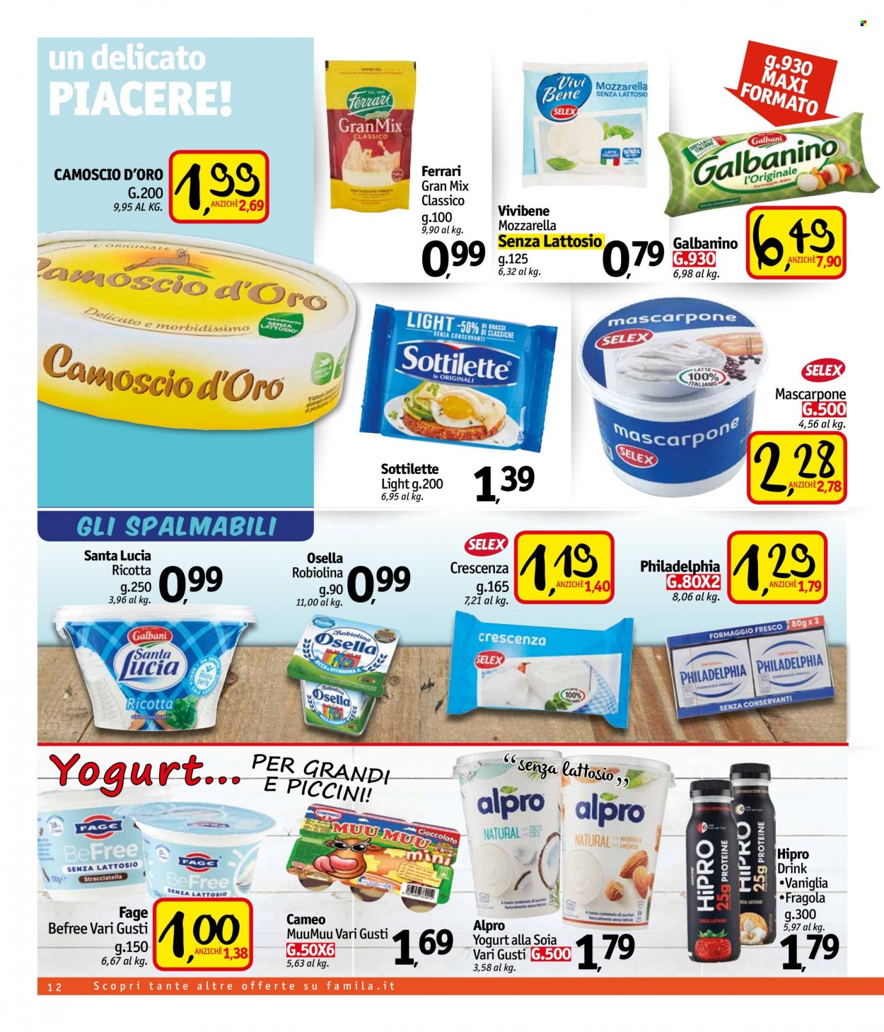 Volantino Famila - 24/3/2022 - 2/4/2022. Pagina 12