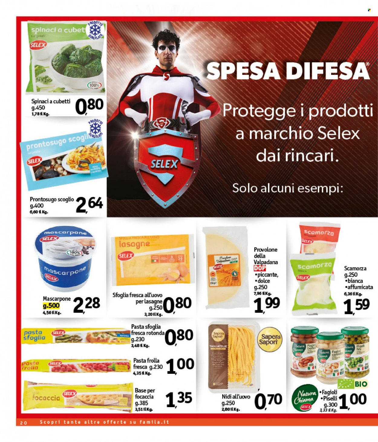 Volantino Famila - 25/3/2022 - 3/4/2022. Pagina 20