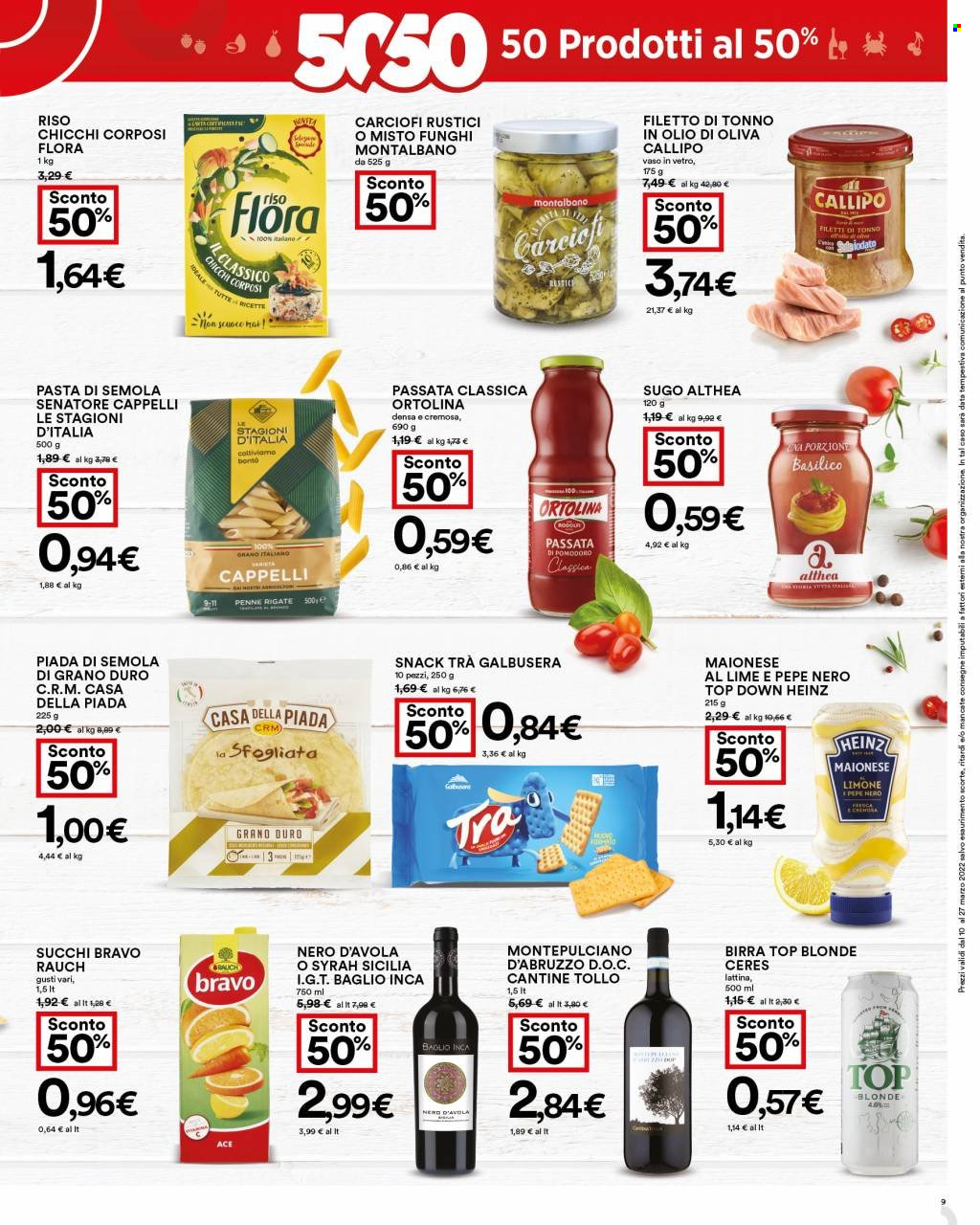 Leták Coop - 10.3.2022 - 27.3.2022. Strana 9