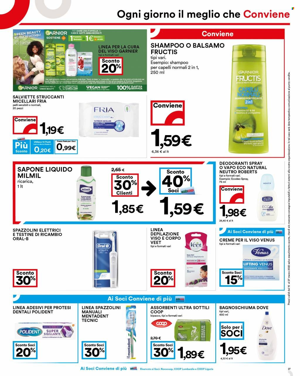 Leták Coop - 10.3.2022 - 27.3.2022. Strana 27