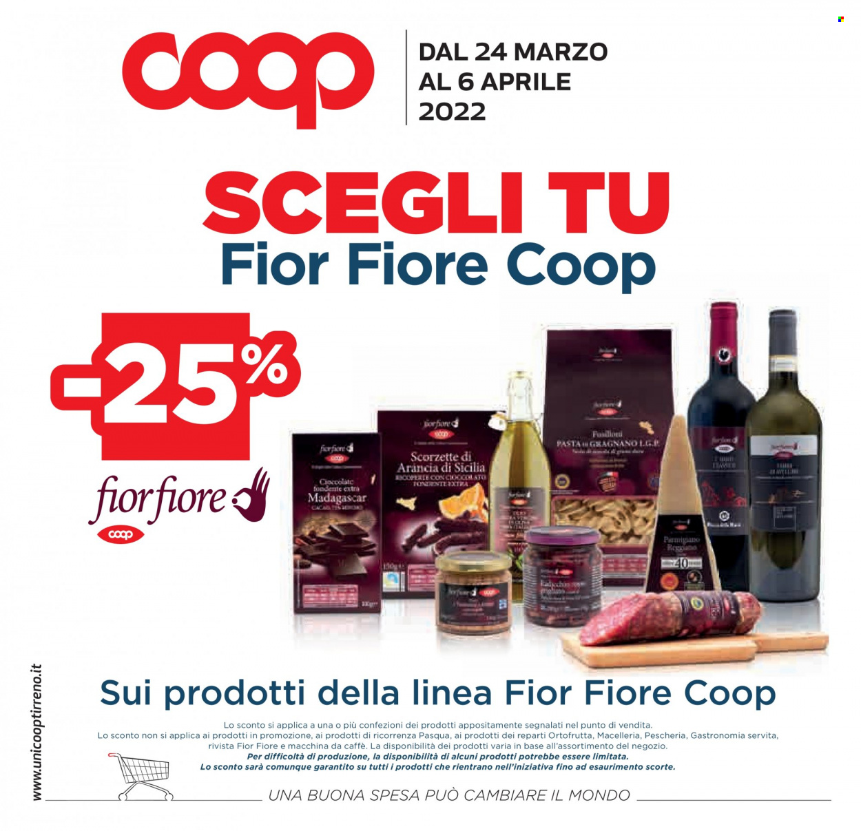 Volantino Coop - 24/3/2022 - 6/4/2022. Pagina 1