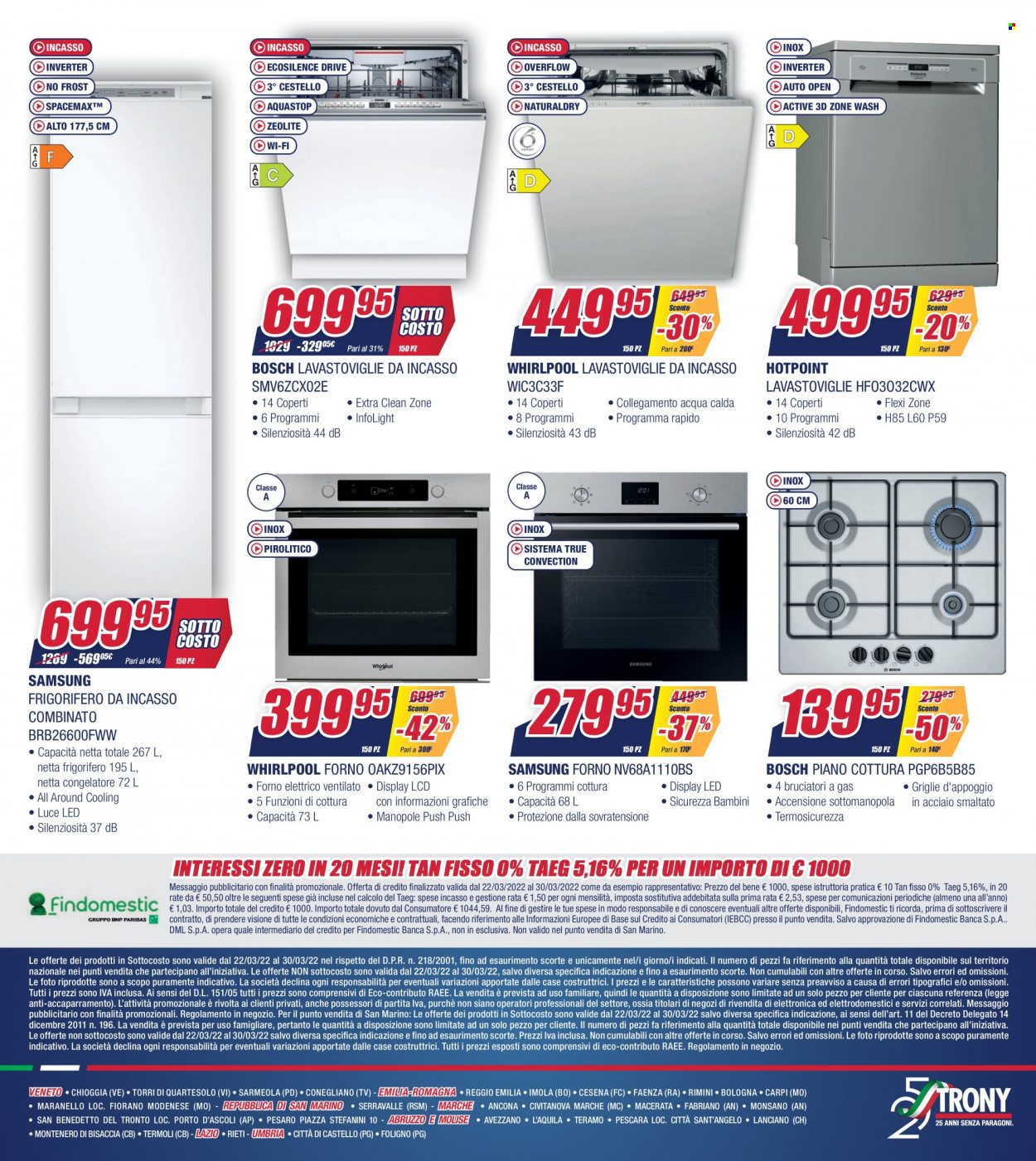 Volantino Trony - 22/3/2022 - 30/3/2022. Pagina 15