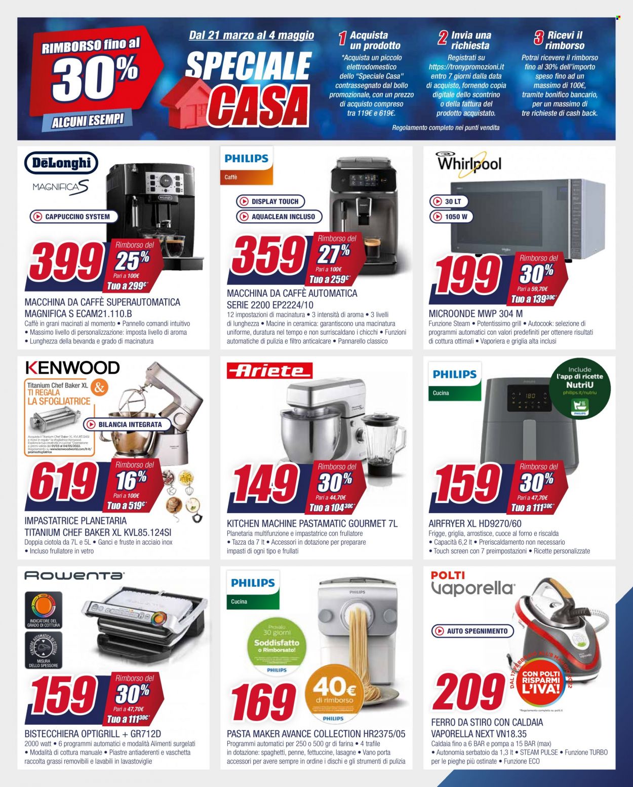 Volantino Trony - 24/3/2022 - 19/4/2022. Pagina 17