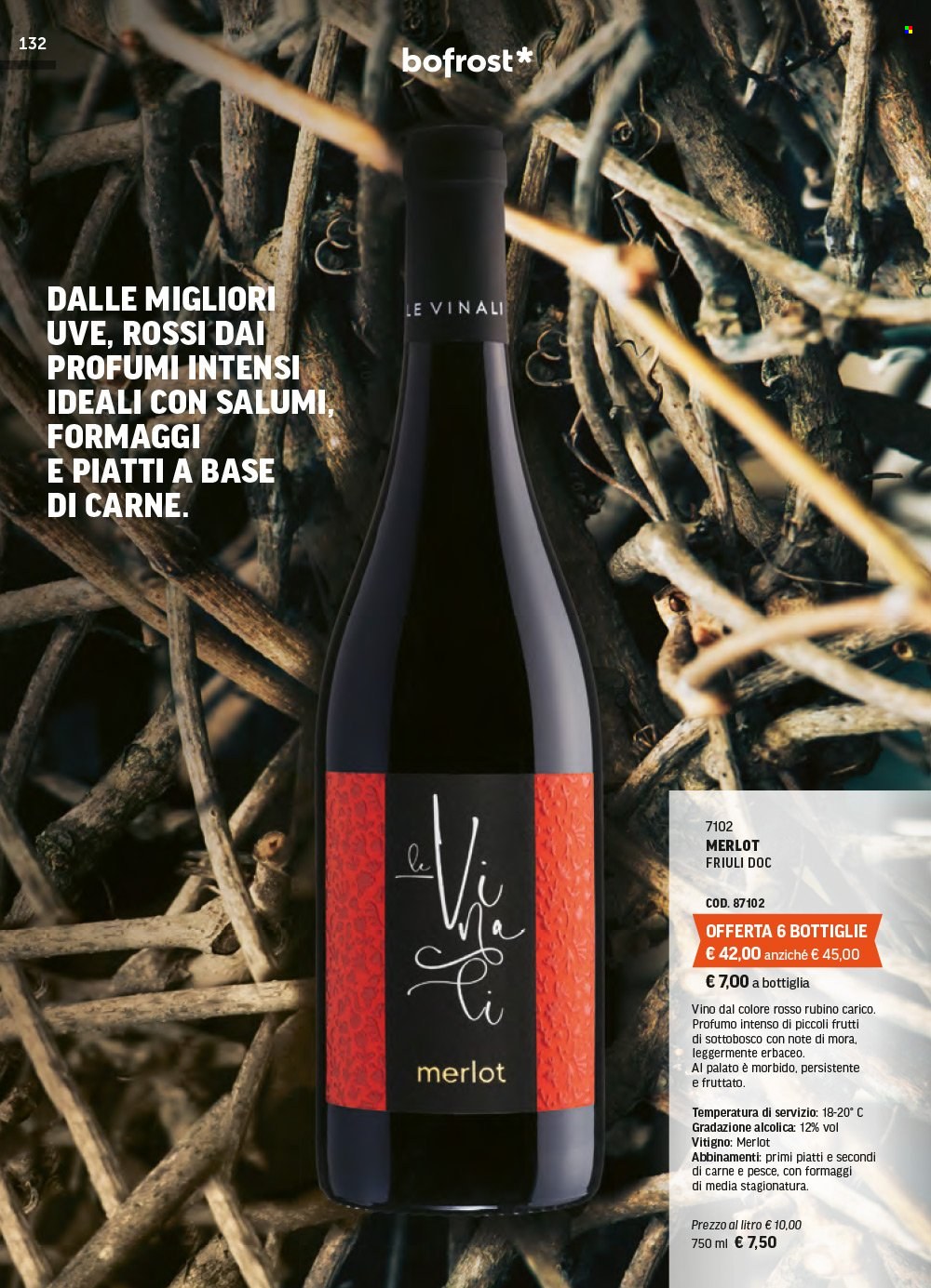 thumbnail - Volantino Bofrost - Prodotti in offerta - Merlot, vino. Pagina 5.