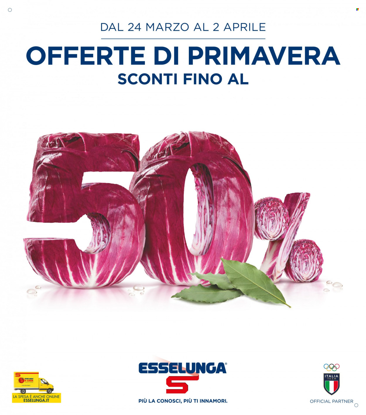 Volantino Esselunga - 24/3/2022 - 2/4/2022. Pagina 1